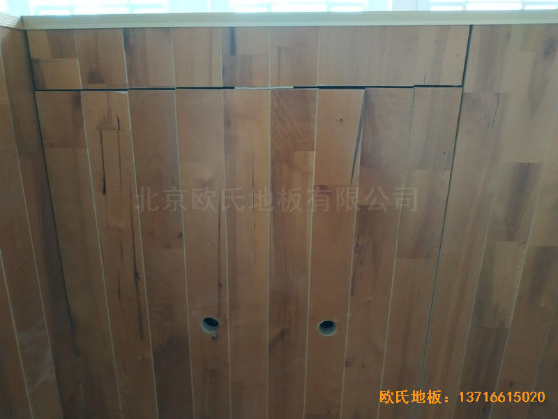 寧夏銀川試驗(yàn)中學(xué)舞臺運(yùn)動(dòng)木地板安裝案例2