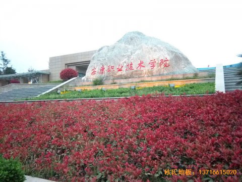 陜西安康職業(yè)技術學院籃球館體育地板
